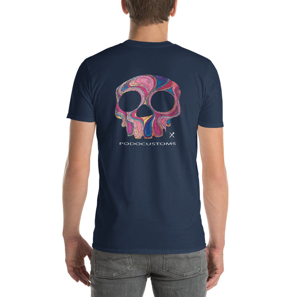 T-Shirt/ Men's/ colour skull / on back