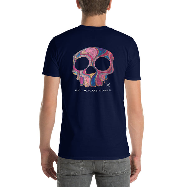 T-Shirt/ Men's/ colour skull / on back