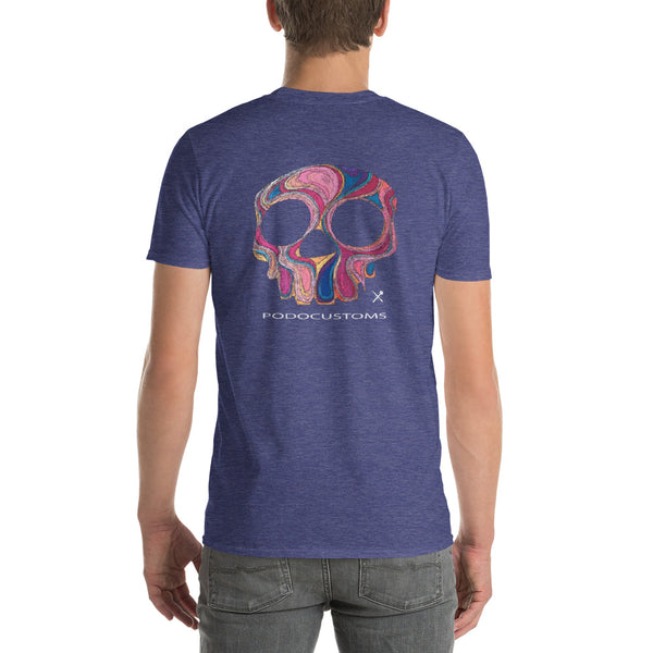 T-Shirt/ Men's/ colour skull / on back