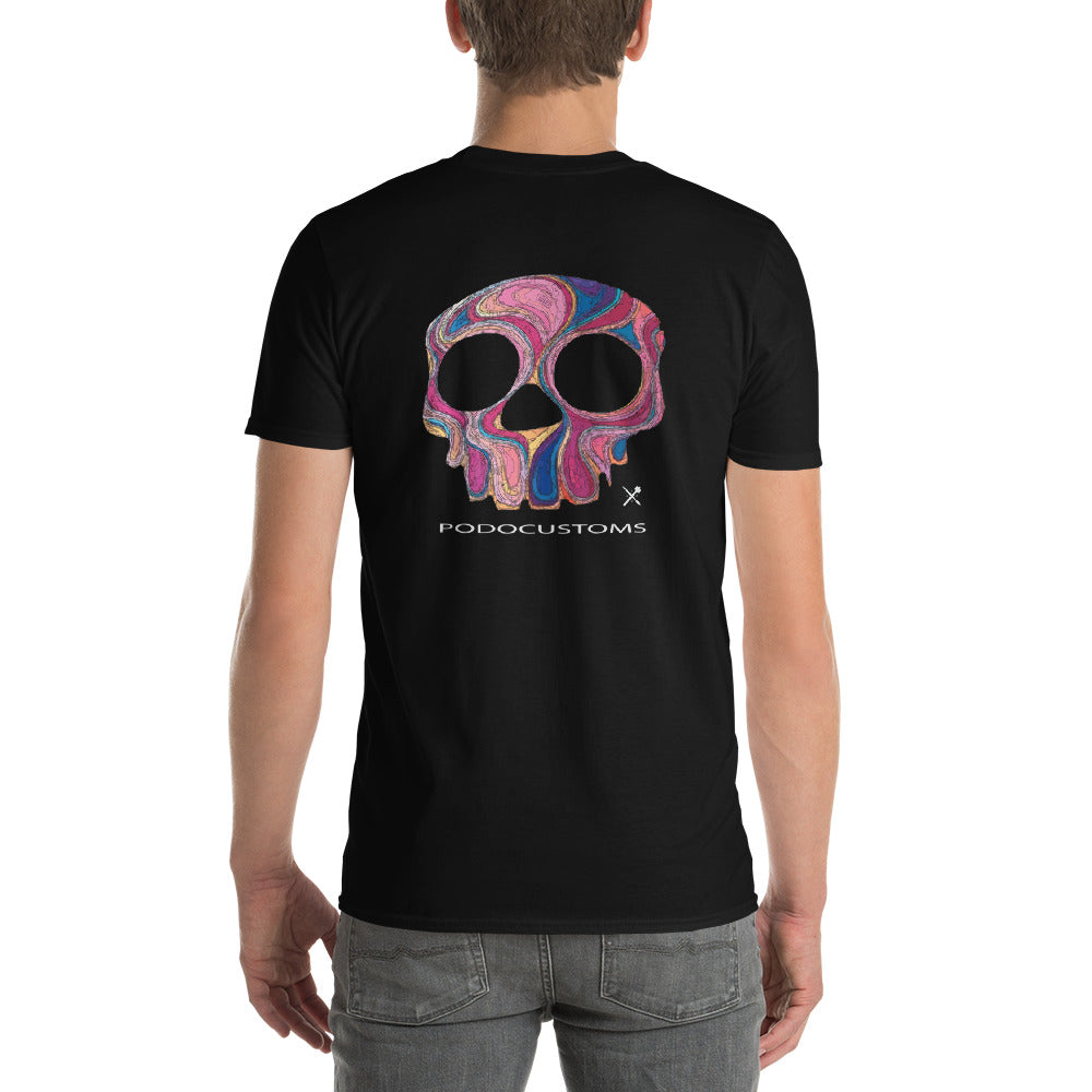 T-Shirt/ Men's/ colour skull / on back