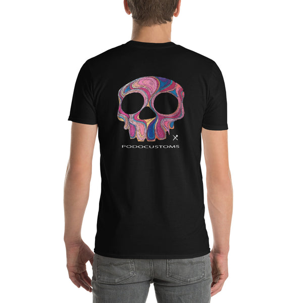 T-Shirt/ Men's/ colour skull / on back