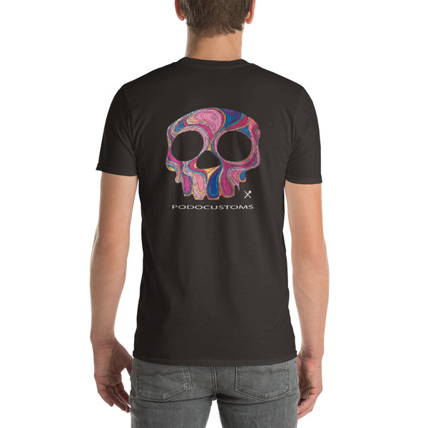 T-Shirt/ Men's/ colour skull / on back