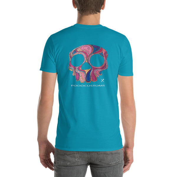 T-Shirt/ Men's/ colour skull / on back