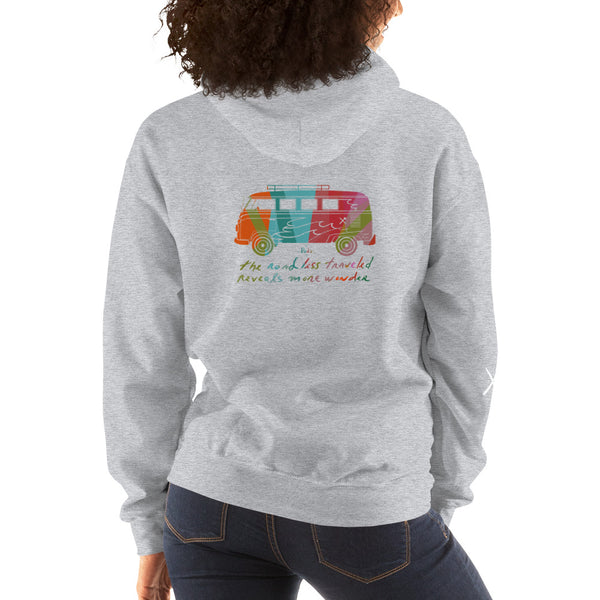 road less traveled / Unisex Hoodie