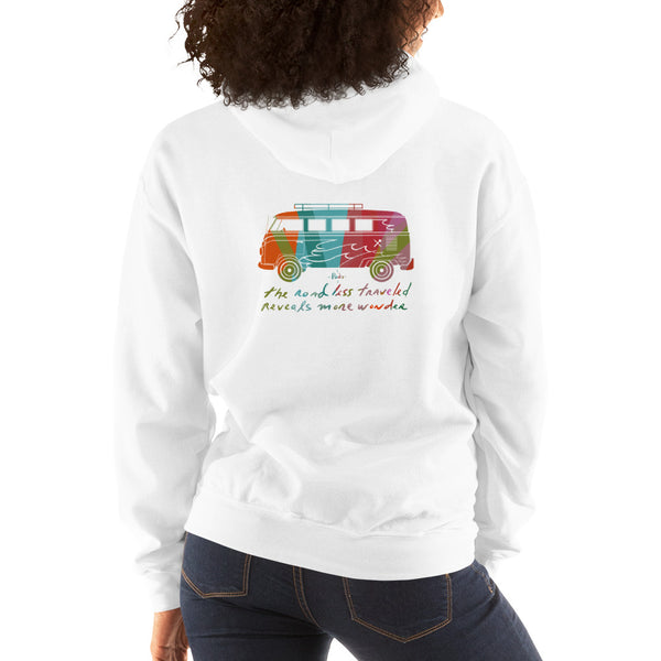 road less traveled / Unisex Hoodie