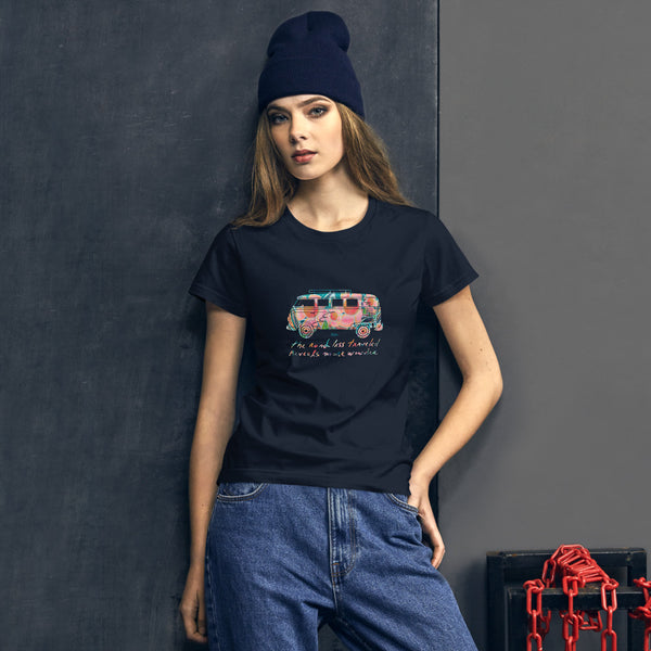 the road less traveled / t-shirt