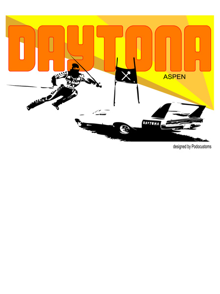 t-shirt / Downhill racer collection- Daytona