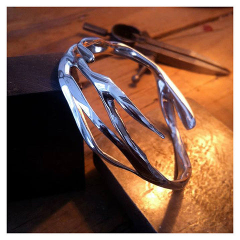 Tree branch bangle 2 / SOLD