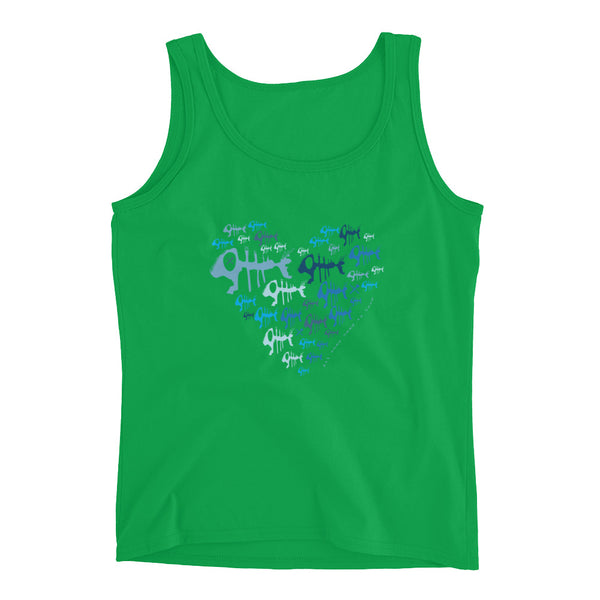 t-shirt / Ladies' / Tank top / all they need is love / multi blue