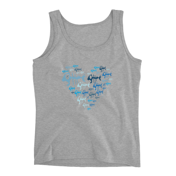 t-shirt / Ladies' / Tank top / all they need is love / multi blue