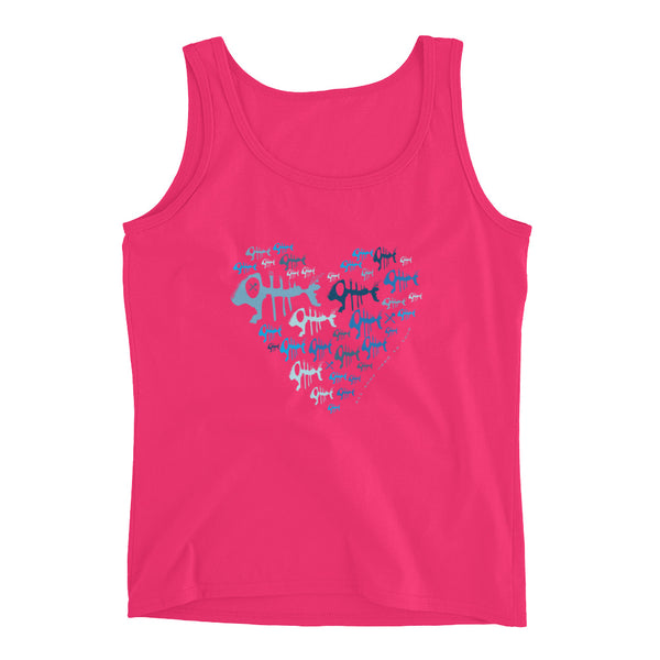 t-shirt / Ladies' / Tank top / all they need is love / multi blue