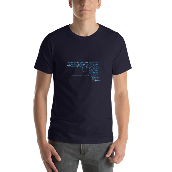 There once was an ocean / Short-Sleeve Unisex T-Shirt