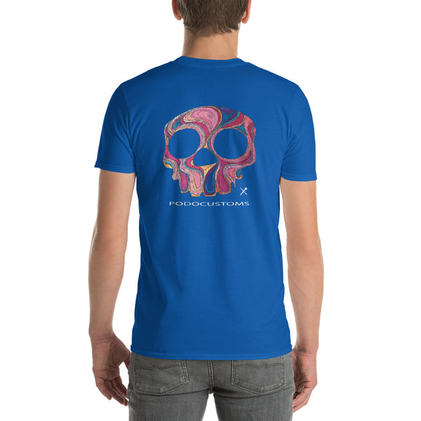 T-Shirt/ Men's/ colour skull / on back