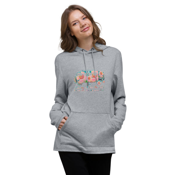 The road less traveled / Unisex Lightweight Hoodie
