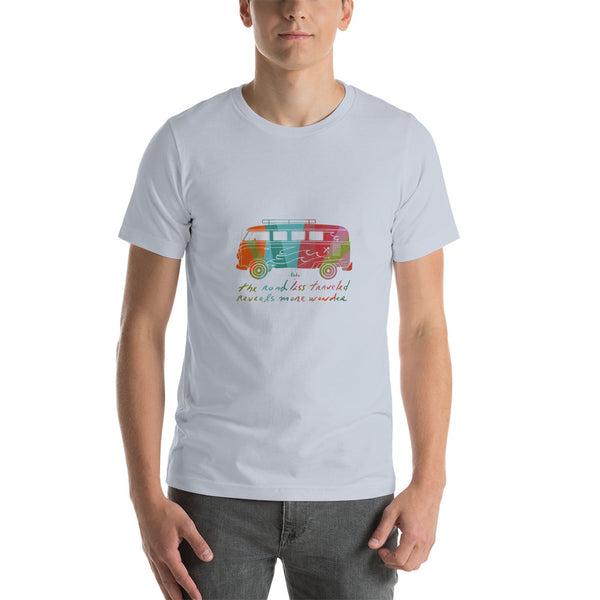 road less traveled Short-Sleeve Unisex T-Shirt